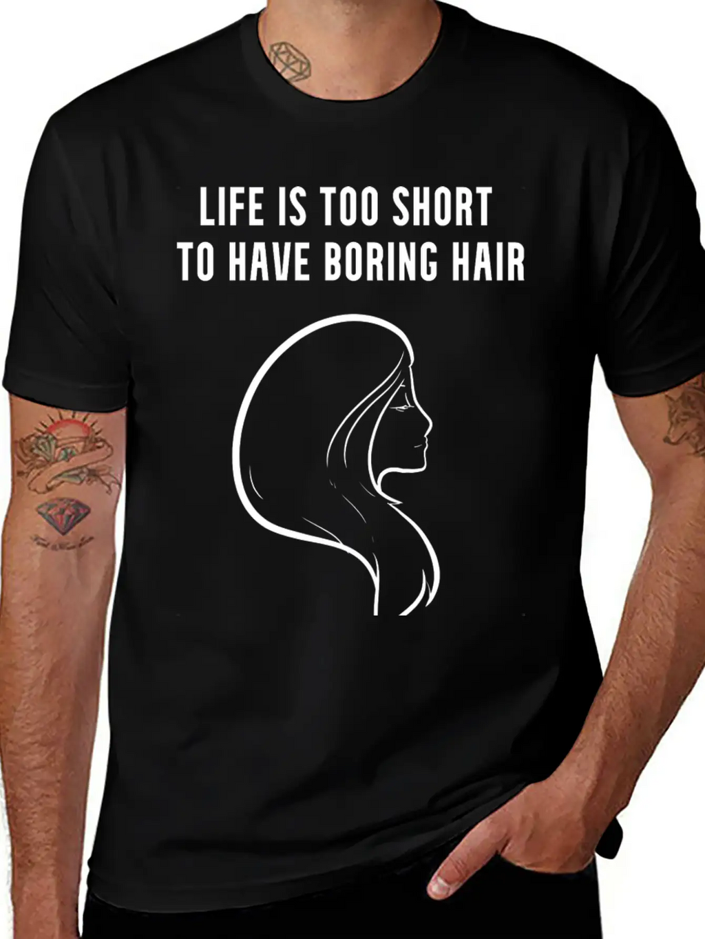 Have Boring Hair Blonde Girl Gift Classic Cotton Tee – Unisex Comfort For Any Season