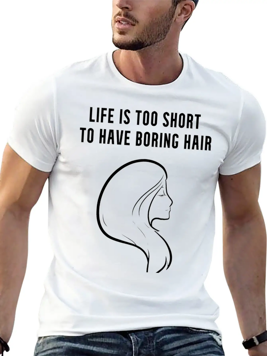 Have Boring Hair Blonde Girl Gift Classic Cotton Tee – Unisex Comfort For Any Season
