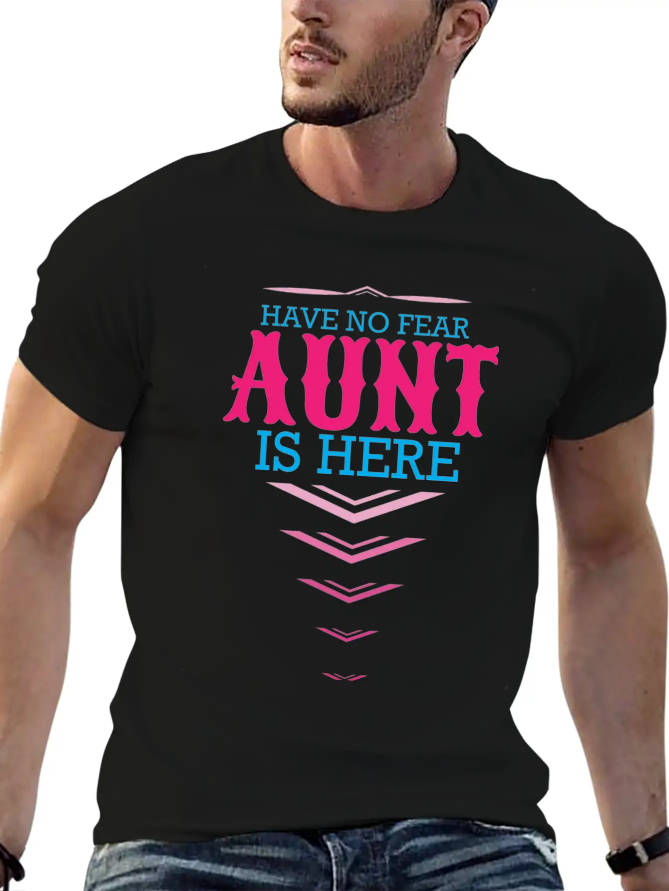 Have No Fear Aunt Is Here Classic Cotton Tee – Unisex Comfort For Any Season