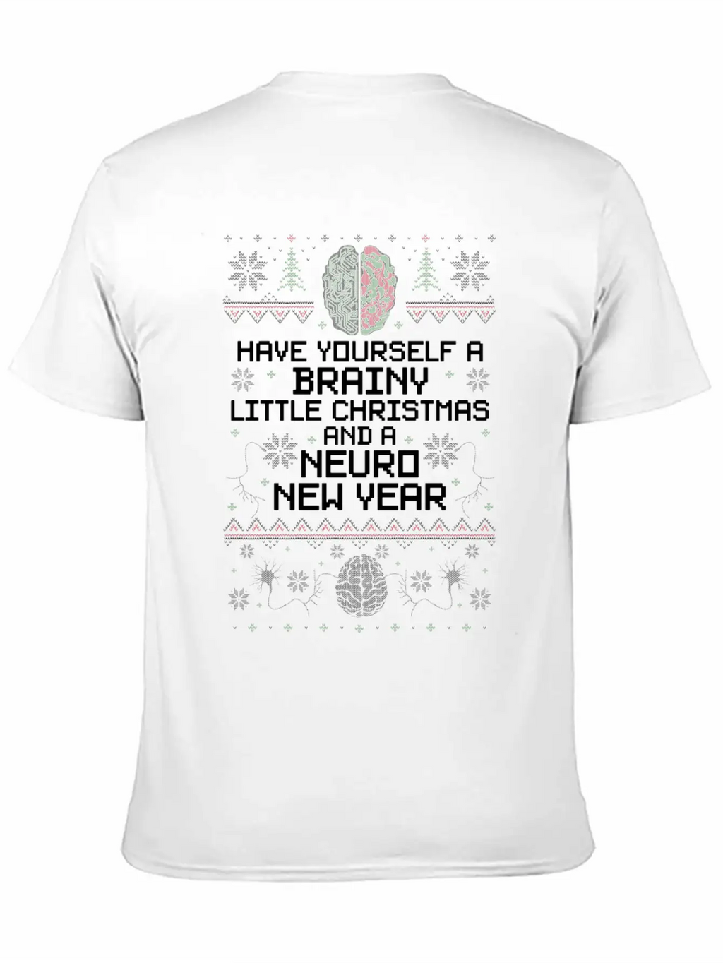 Have Yourself A Brainy And A Essential Cotton Tee For Daily Outfits – Unisex Style