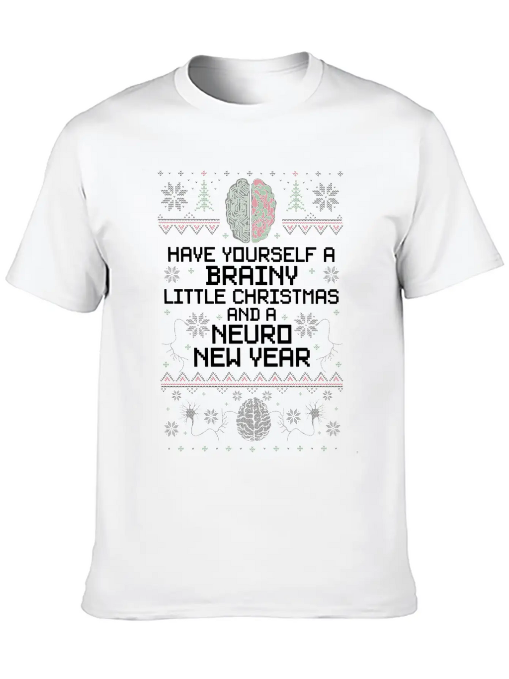 Have Yourself A Brainy And A Essential Cotton Tee For Daily Outfits – Unisex Style