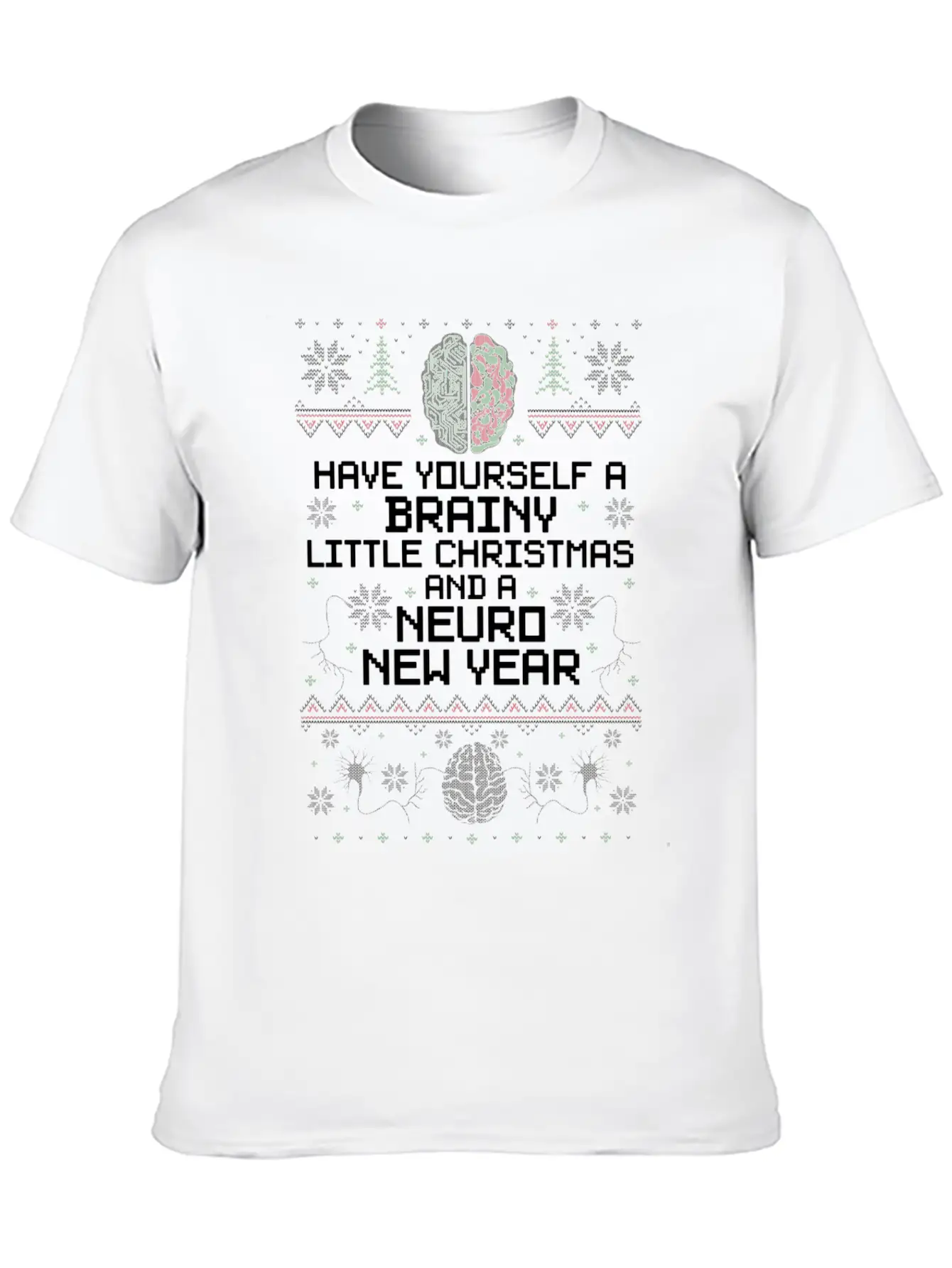Have Yourself A Brainy And A Essential Cotton Tee For Daily Outfits – Unisex Style