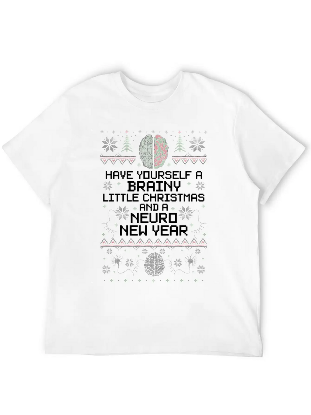 Have Yourself A Brainy And A Essential Cotton Tee For Daily Outfits – Unisex Style