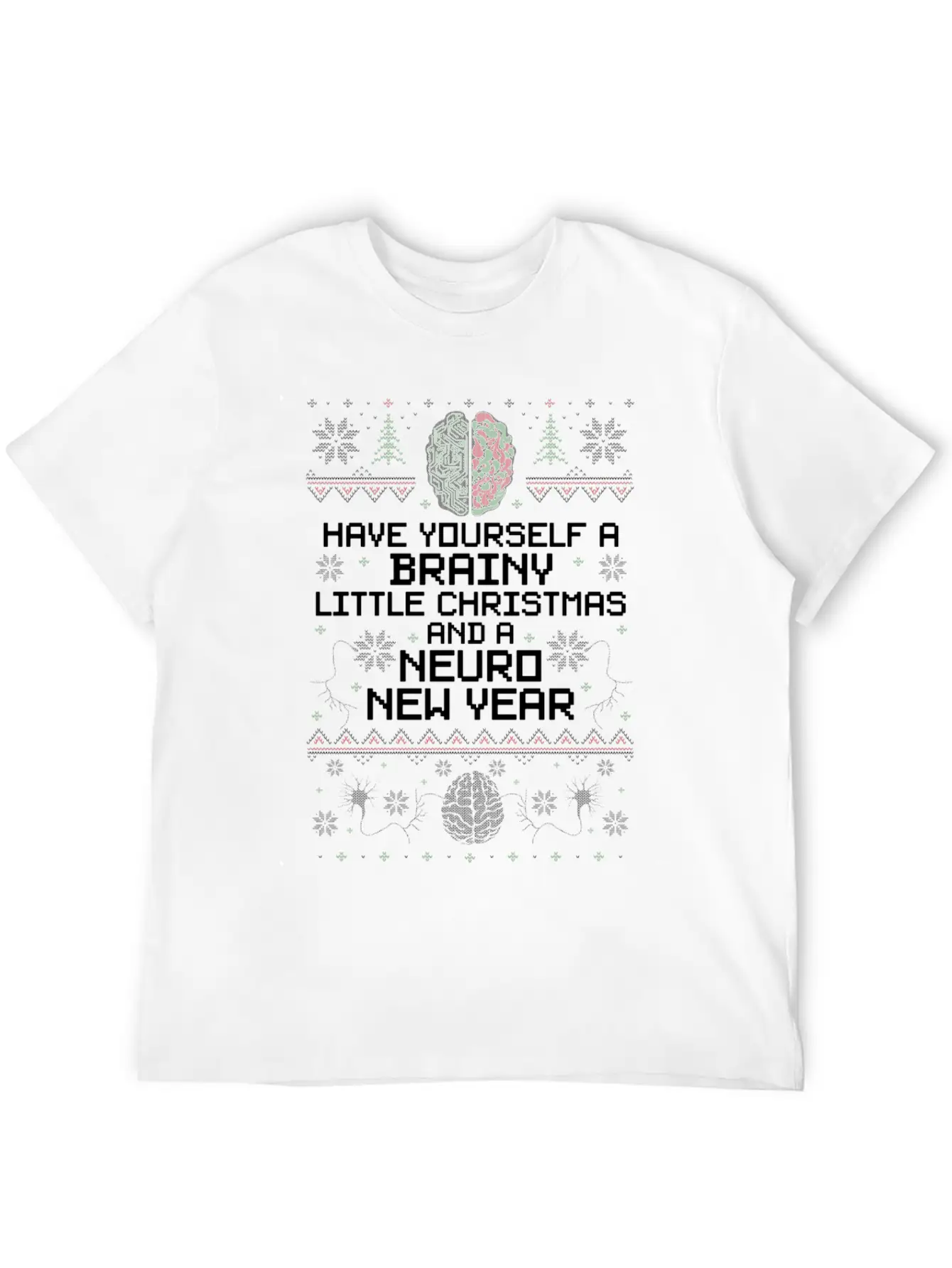 Have Yourself A Brainy And A Essential Cotton Tee For Daily Outfits – Unisex Style
