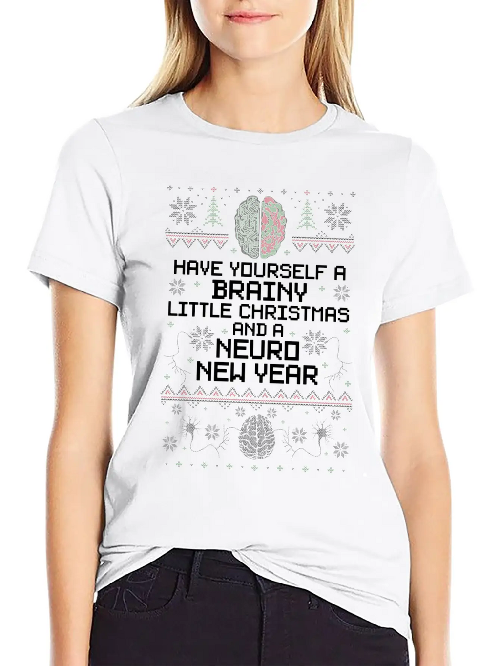 Have Yourself A Brainy And A Essential Cotton Tee For Daily Outfits – Unisex Style