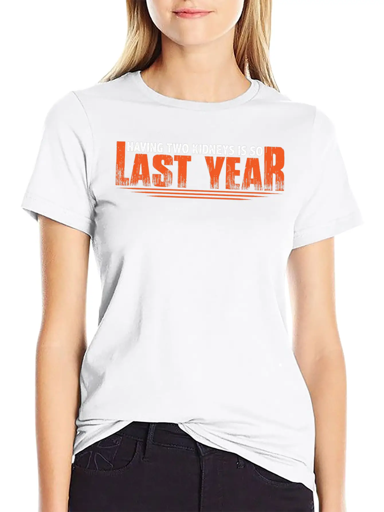 Having Two Kidneys Is So Last Year 8 Timeless Short Sleeve Tee – Comfy And Minimalist Design