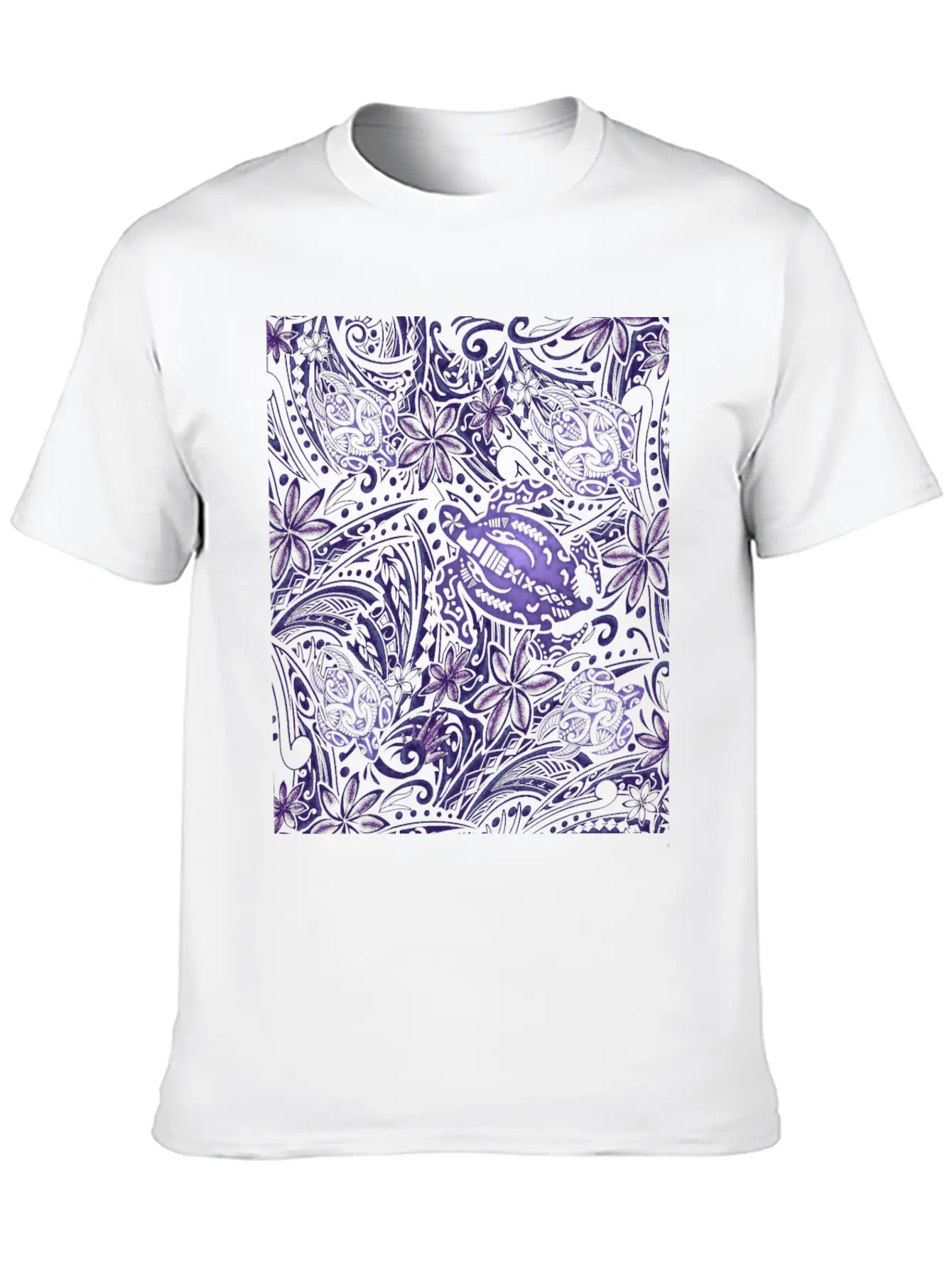 Hawaiian Honu - Turtle Collage 4422 Timeless Short Sleeve Tee – Comfy And Minimalist Design