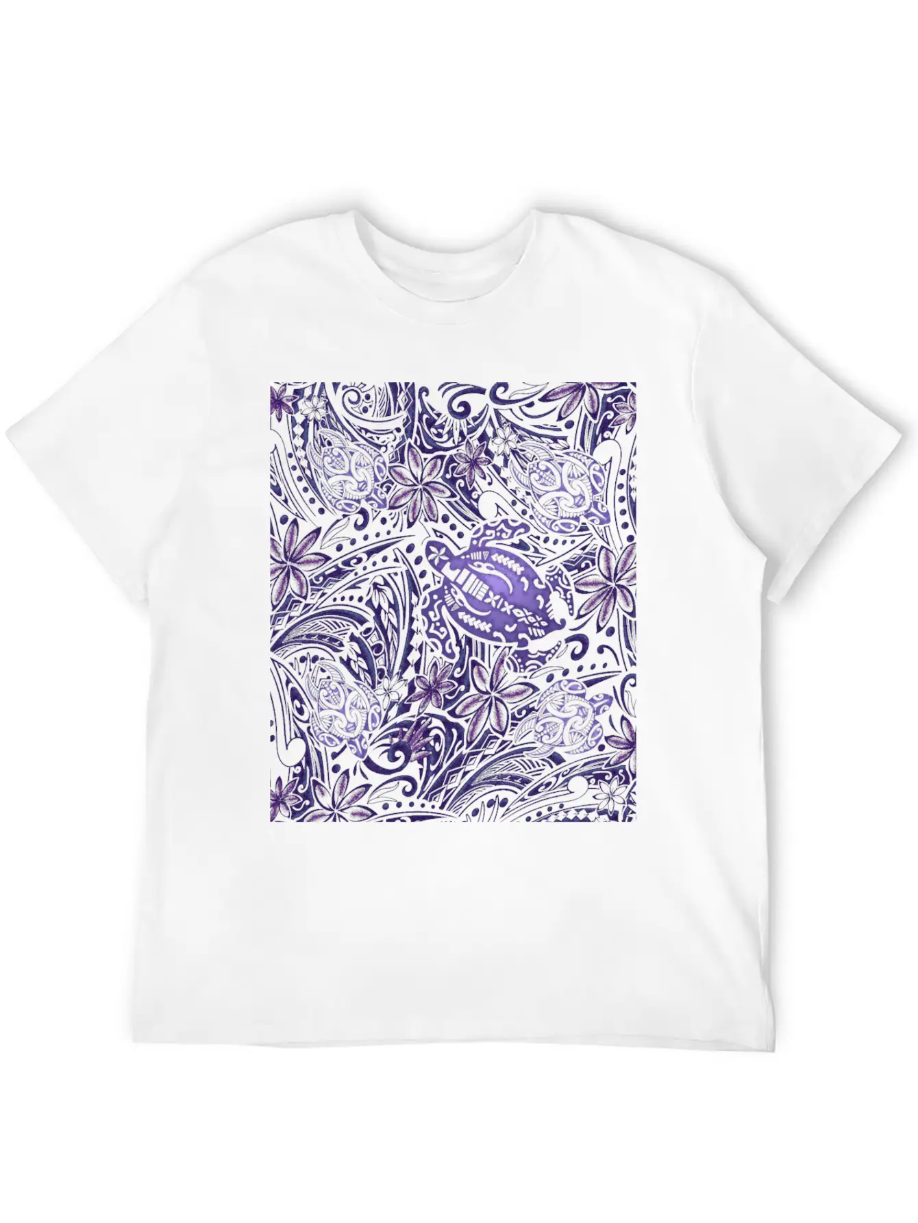 Hawaiian Honu - Turtle Collage 4422 Timeless Short Sleeve Tee – Comfy And Minimalist Design
