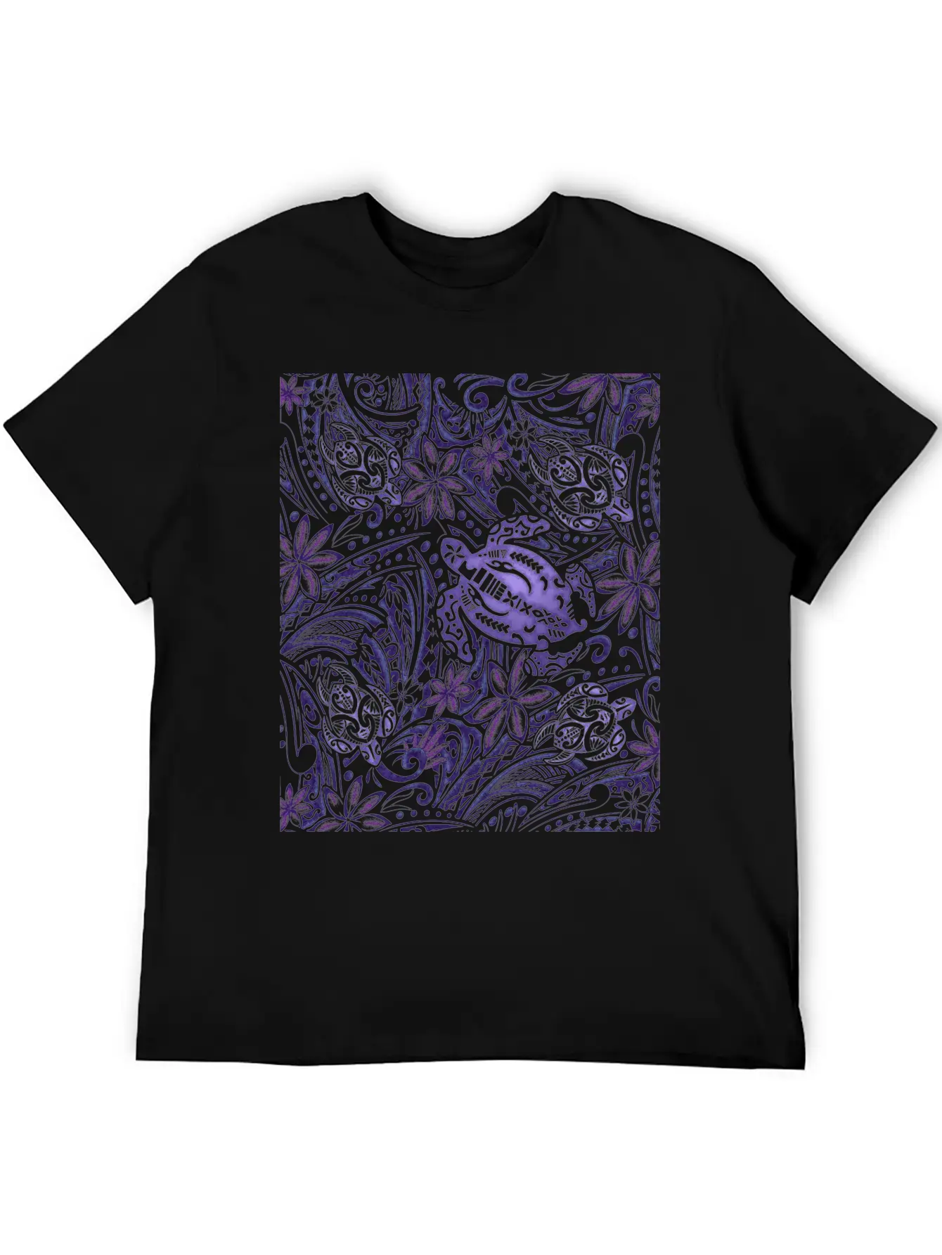 Hawaiian Honu - Turtle Collage 4422 Timeless Short Sleeve Tee – Comfy And Minimalist Design