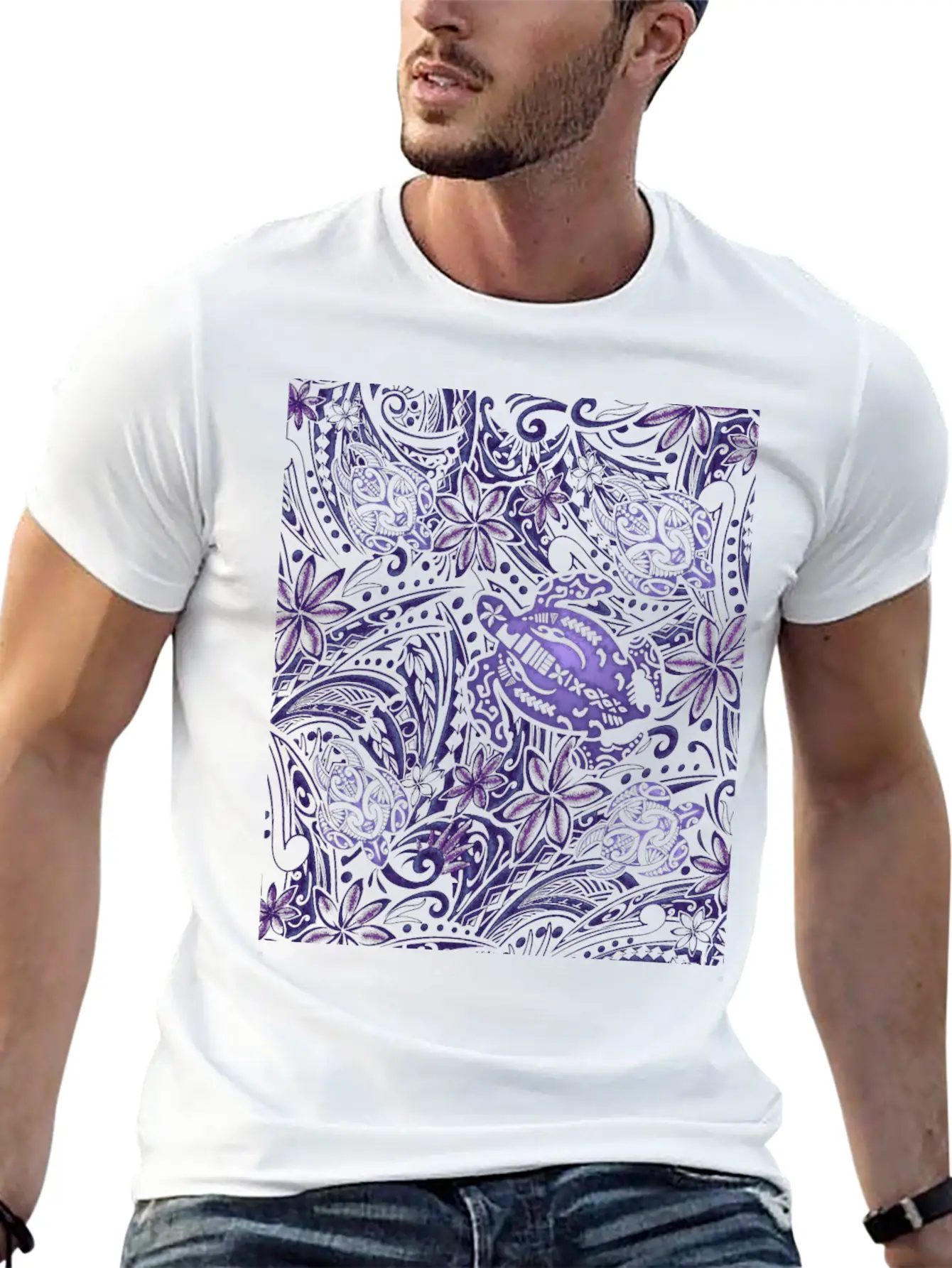 Hawaiian Honu - Turtle Collage 4422 Timeless Short Sleeve Tee – Comfy And Minimalist Design