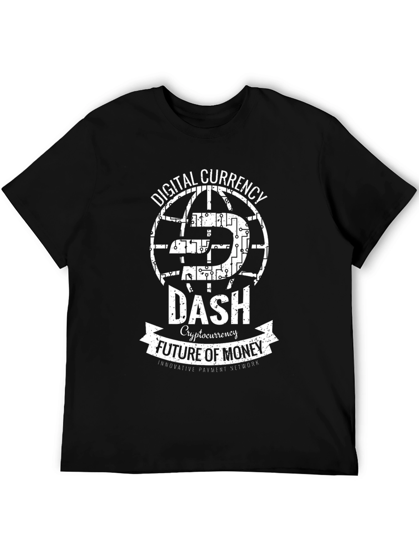 DASH Digital Currency Graphic T-Shirt