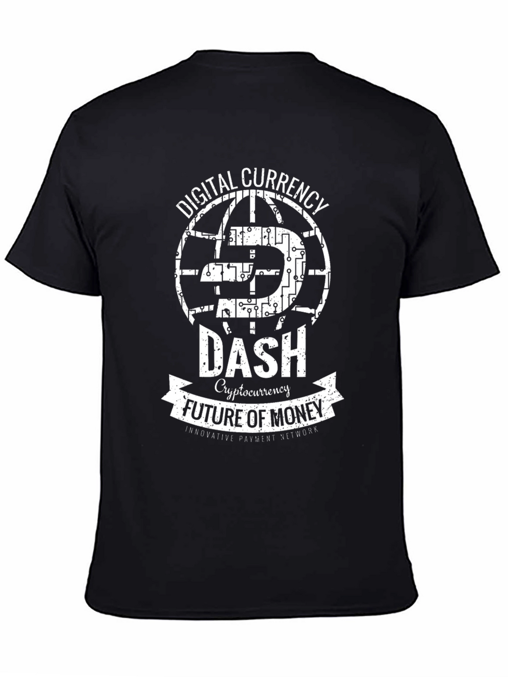 DASH Digital Currency Graphic T-Shirt