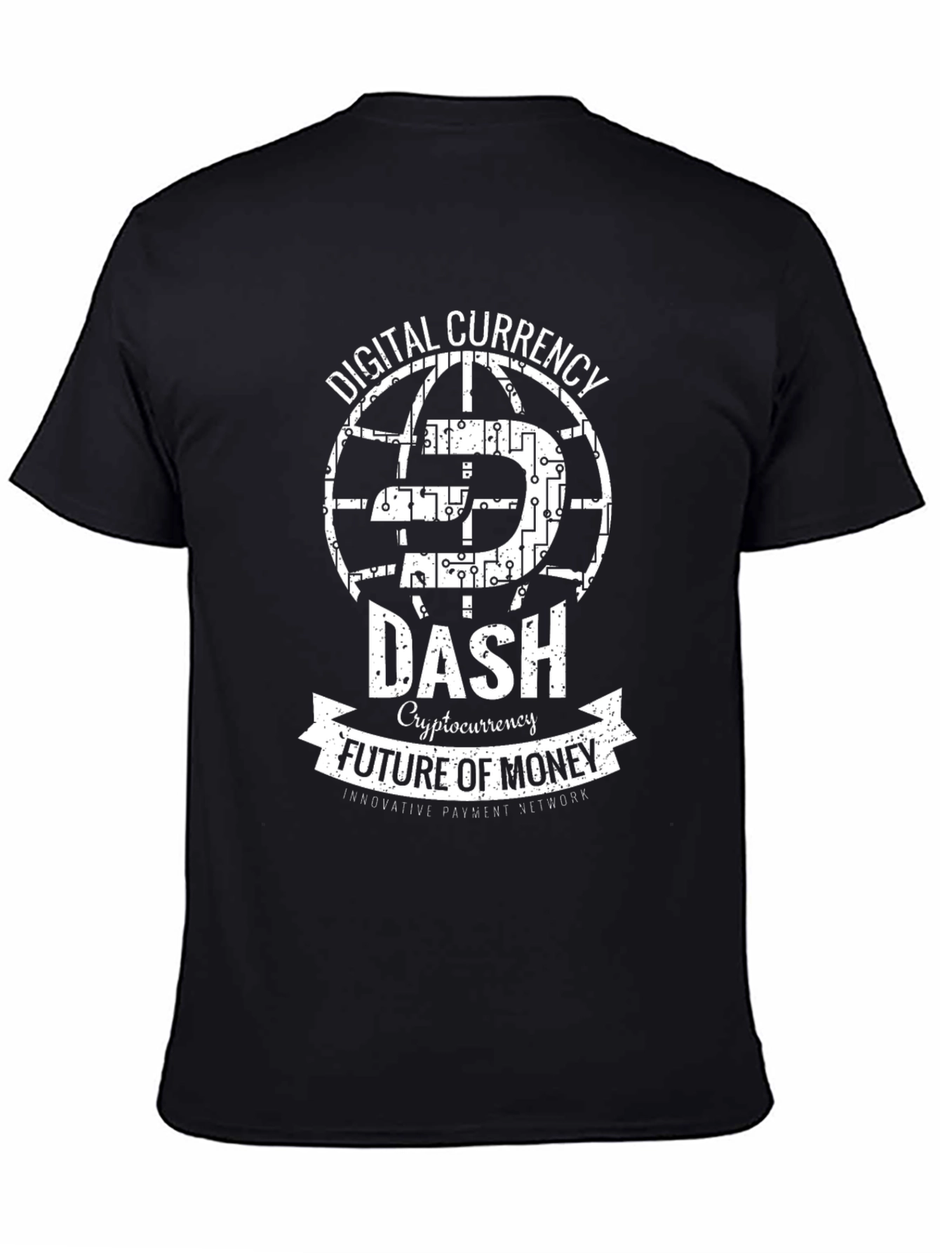 DASH Digital Currency Graphic T-Shirt