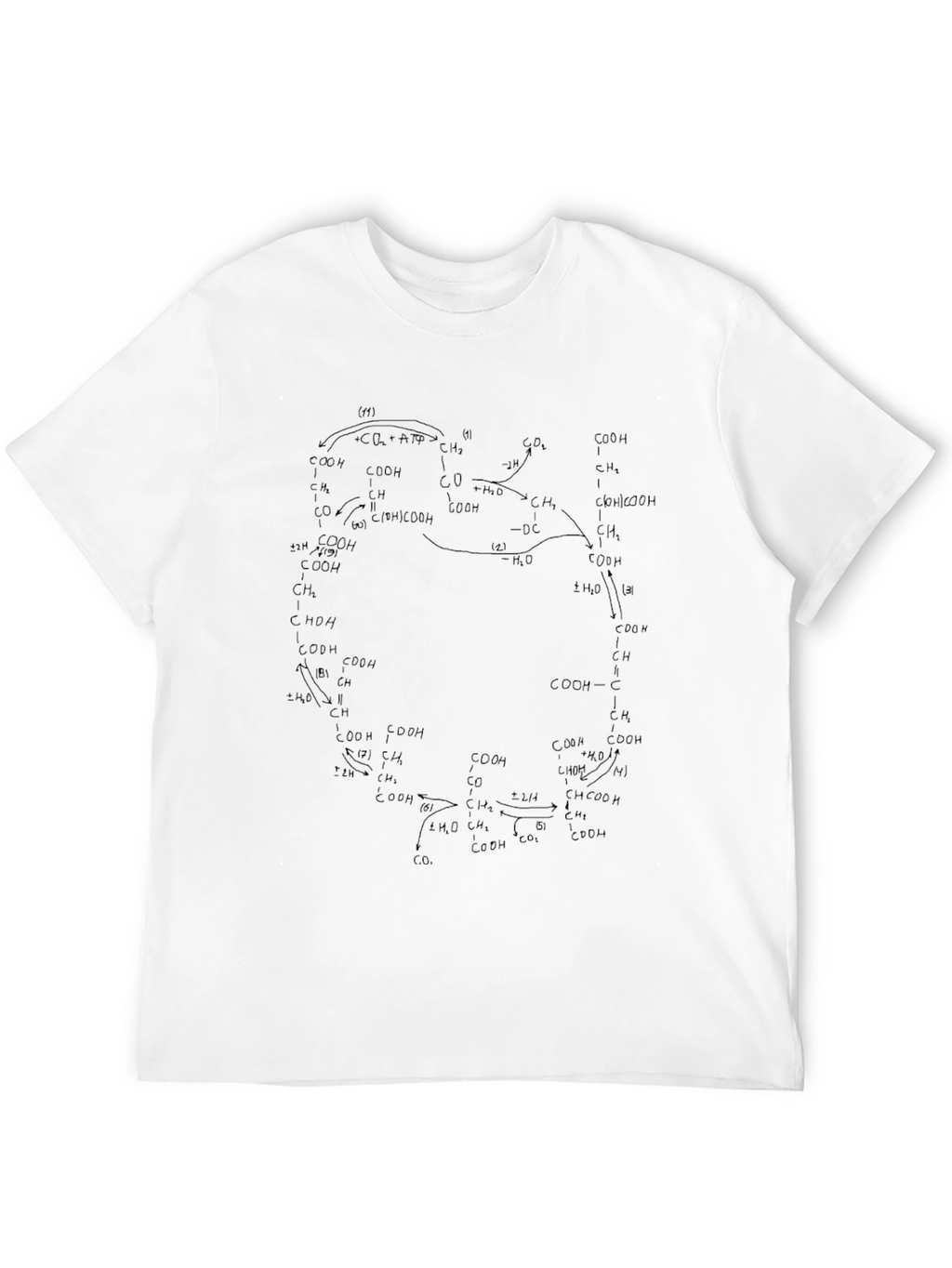 Citric Acid Cycle Graphic Tee - Black