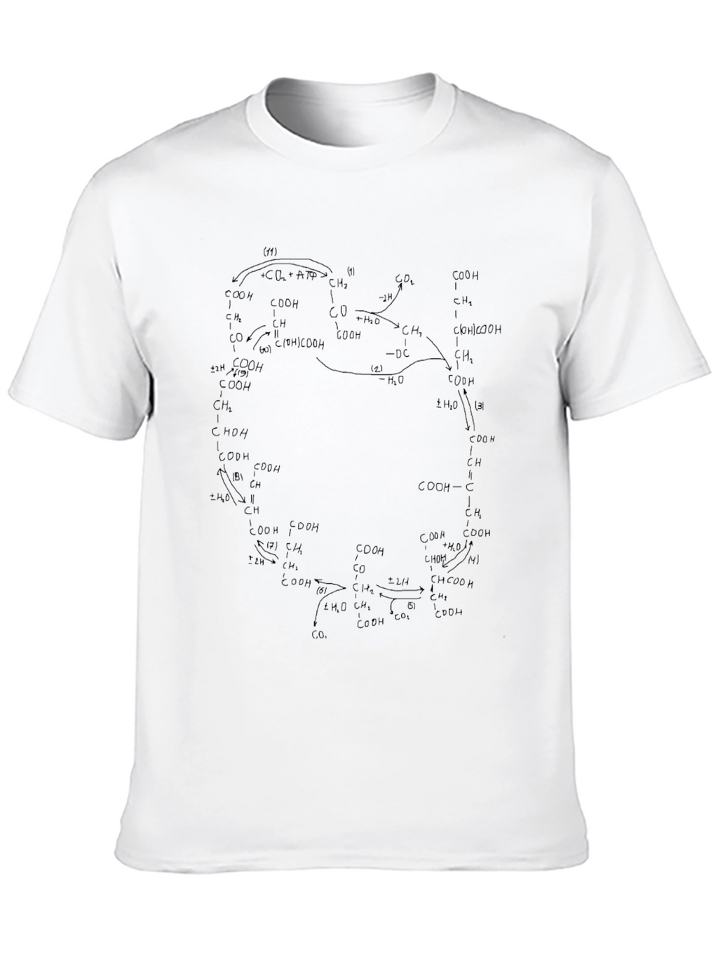 Citric Acid Cycle Graphic Tee - Black