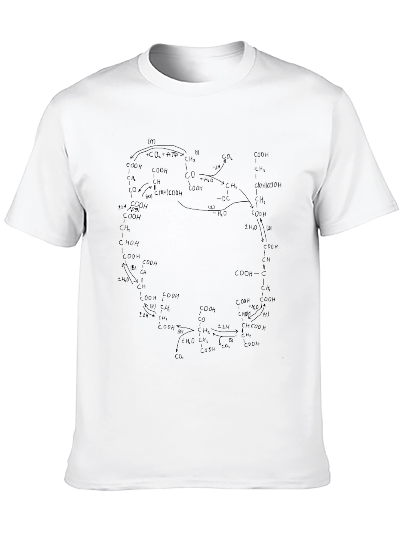 Citric Acid Cycle Graphic Tee - Black