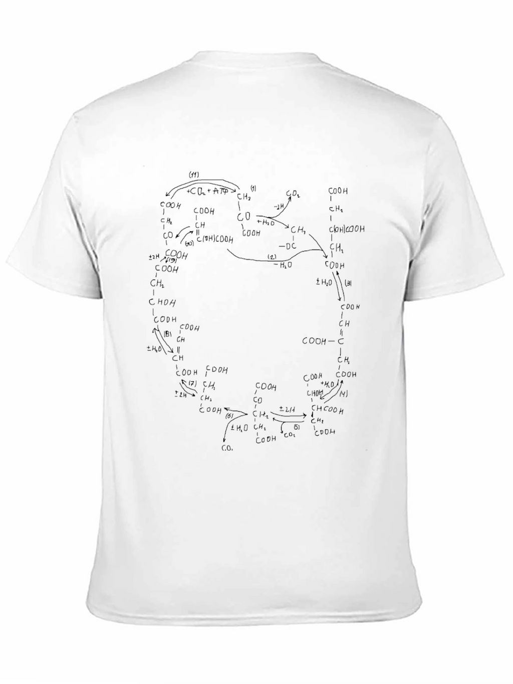Citric Acid Cycle Graphic Tee - Black