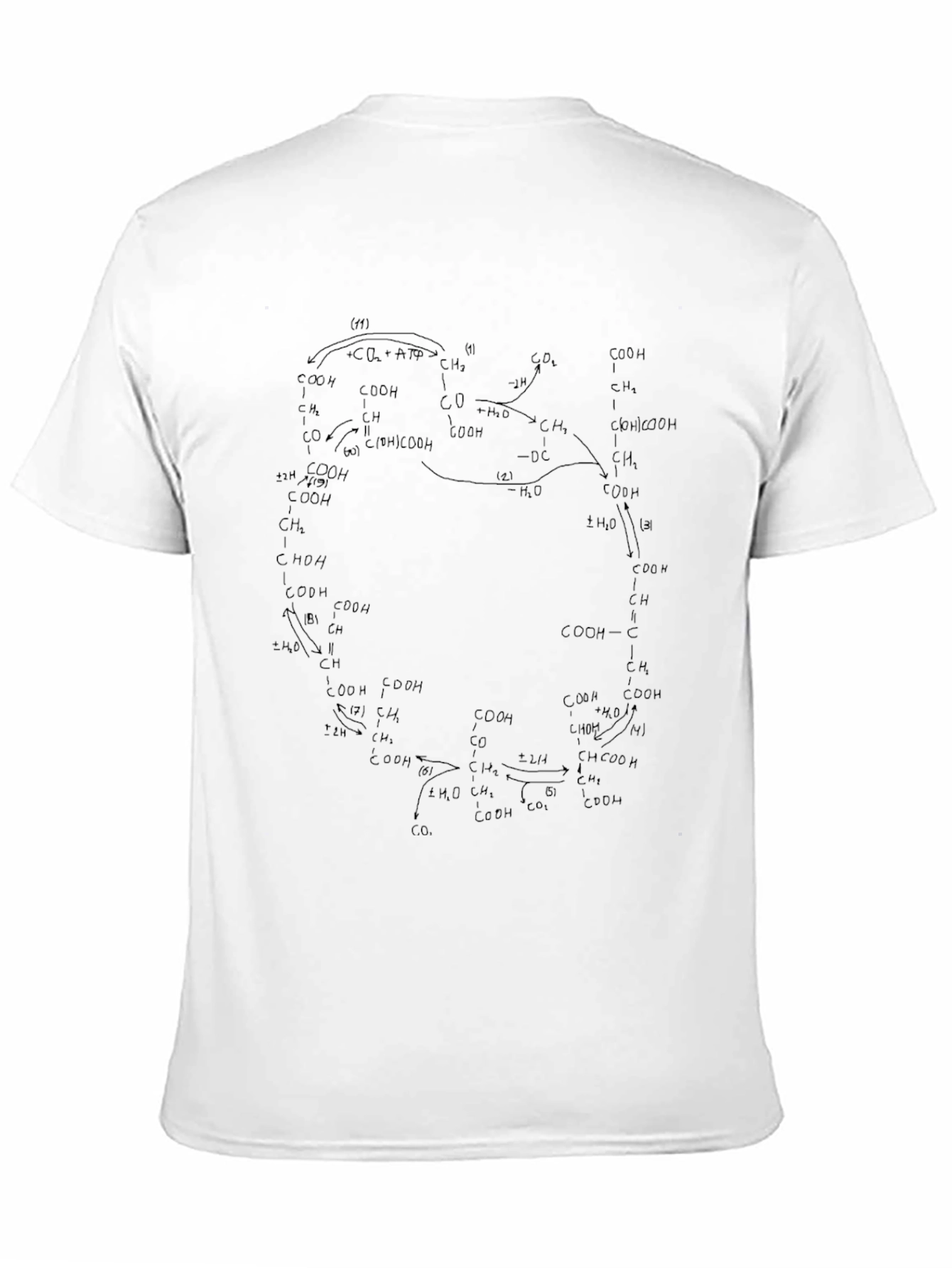 Citric Acid Cycle Graphic Tee - Black