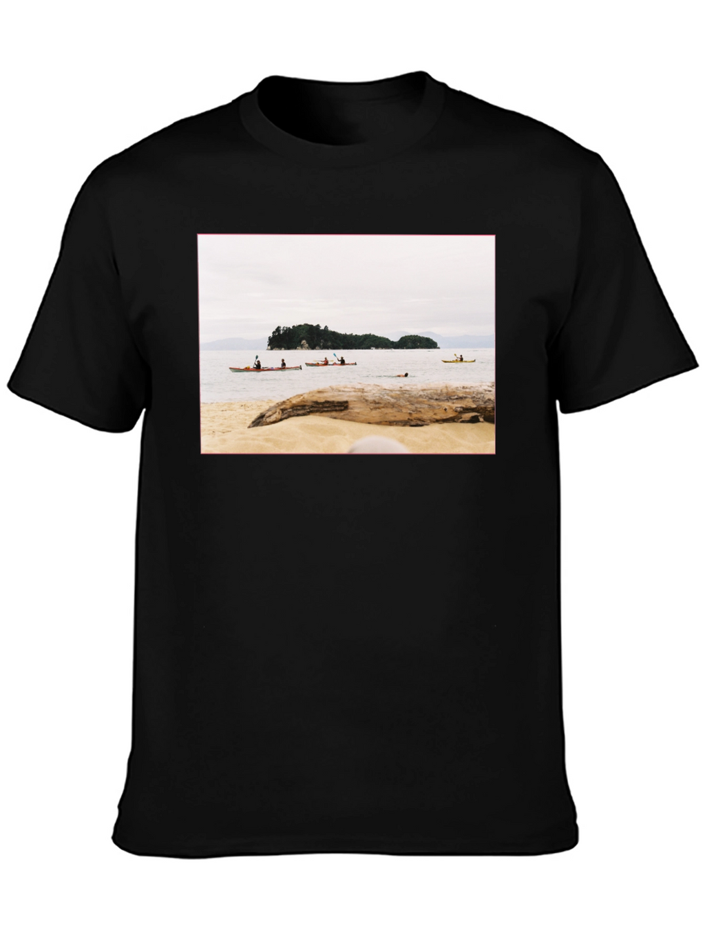 Beach Kayak Graphic T-Shirt