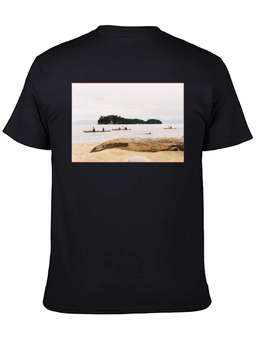 Beach Kayak Graphic T-Shirt