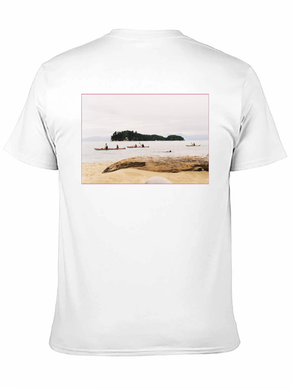 Beach Kayak Graphic T-Shirt