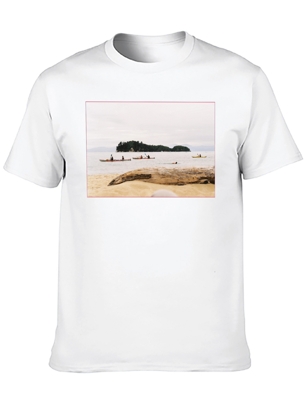 Beach Kayak Graphic T-Shirt
