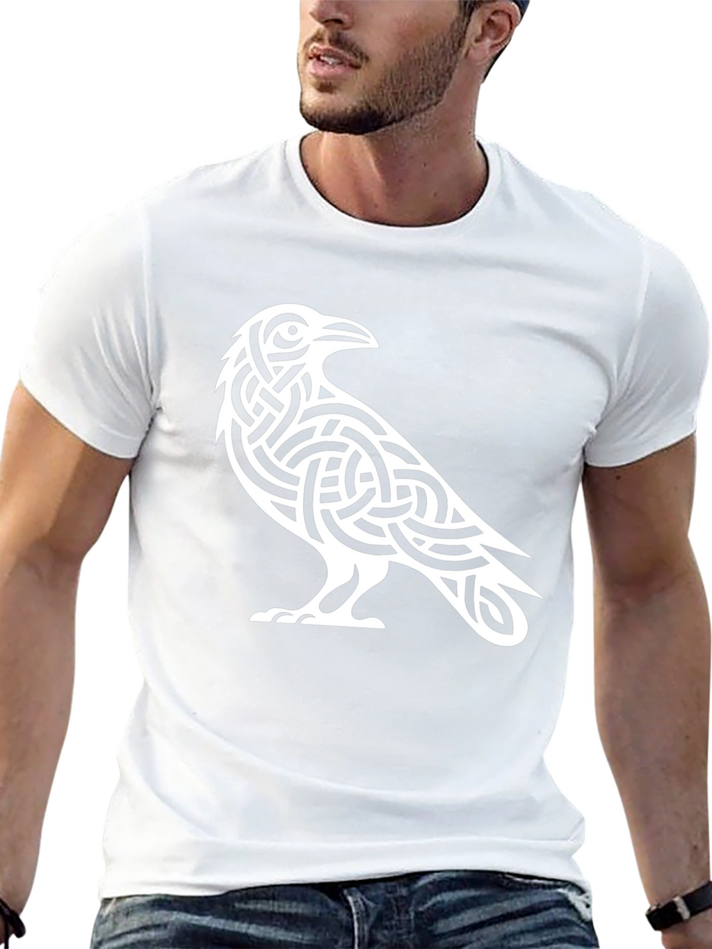 Celtic Raven T-Shirt - Black