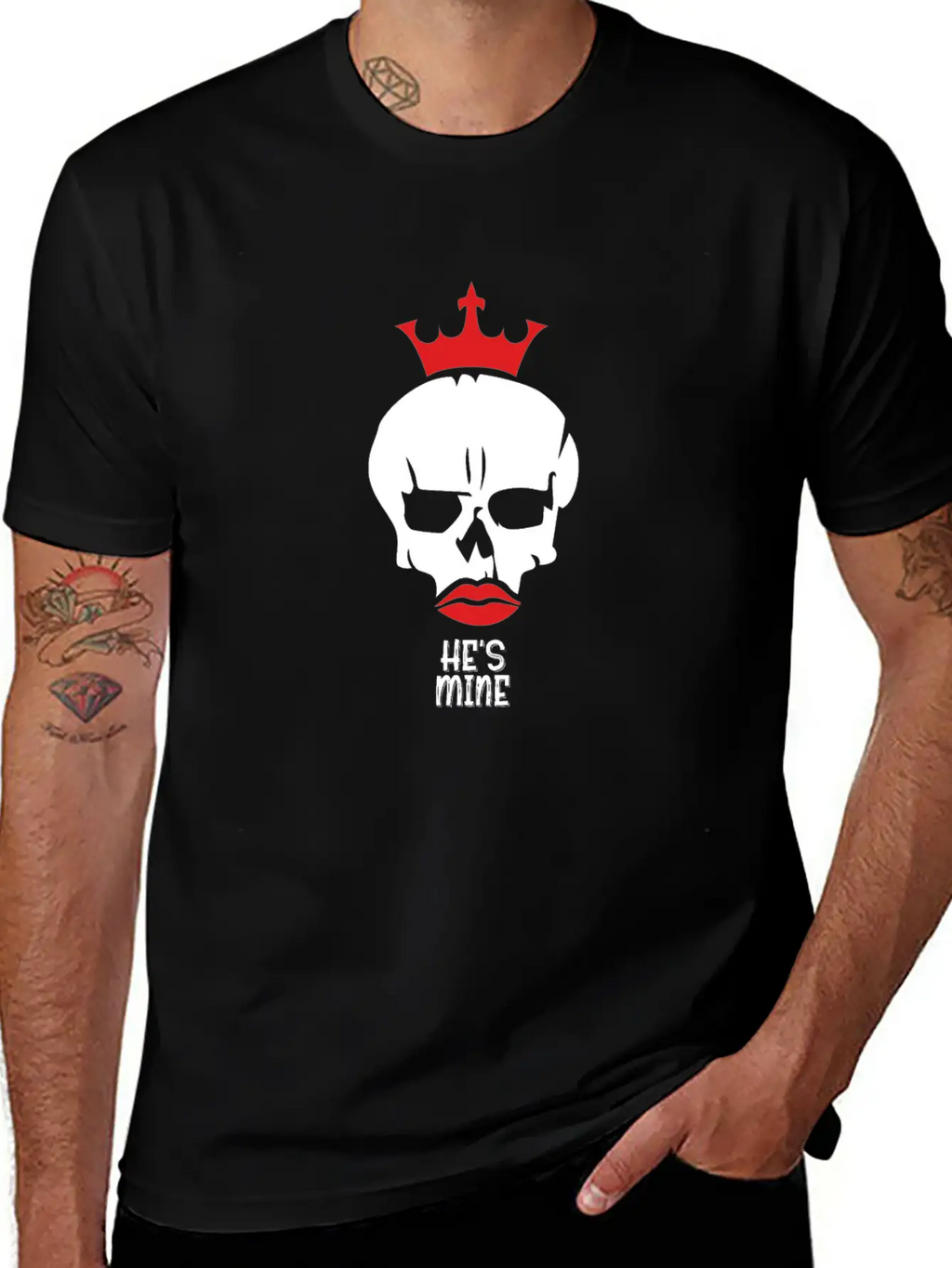 He Mine Essential Cotton Tee For Daily Outfits – Unisex Style