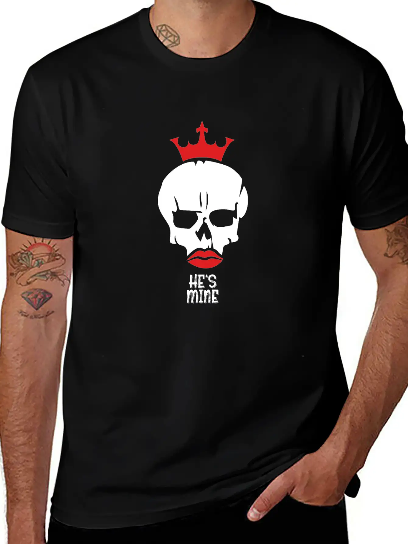 He Mine Essential Cotton Tee For Daily Outfits – Unisex Style