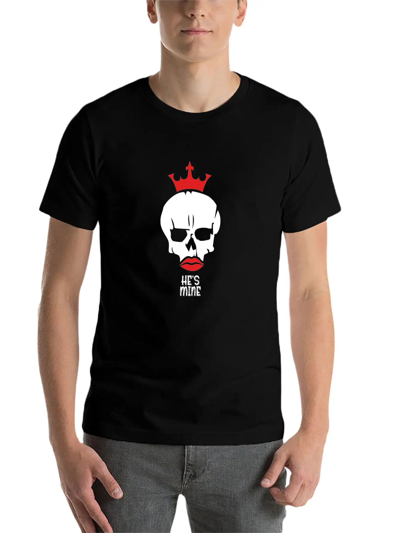 He Mine Essential Cotton Tee For Daily Outfits – Unisex Style