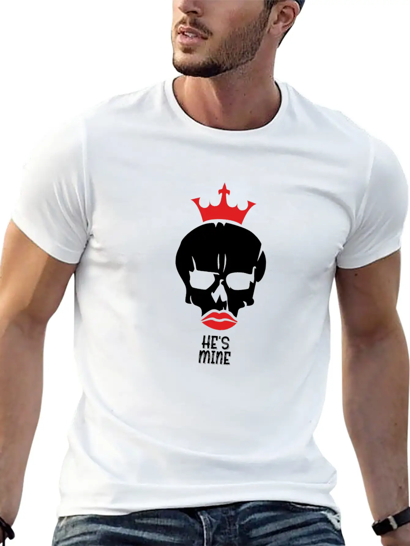 He Mine Essential Cotton Tee For Daily Outfits – Unisex Style