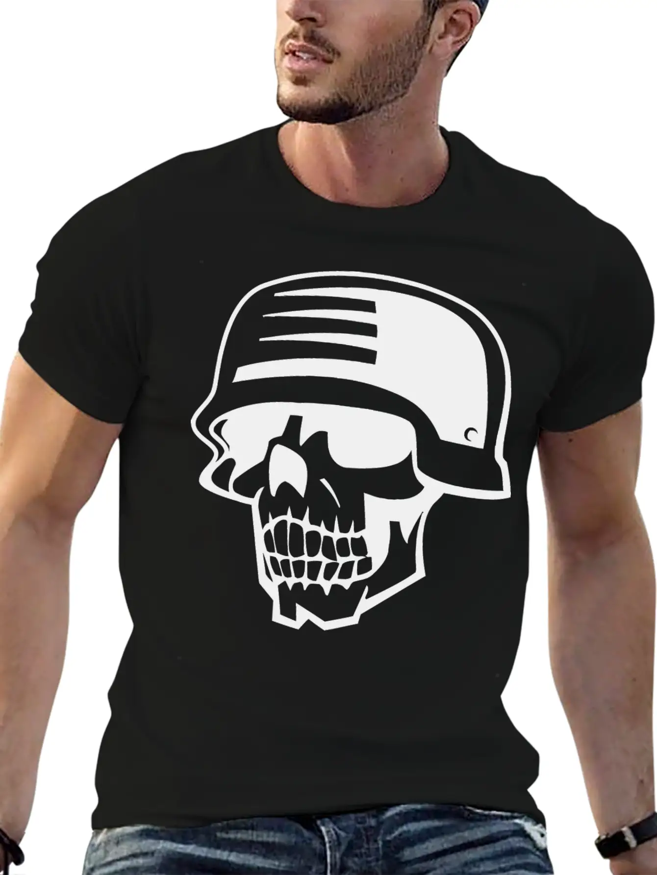 Head Army Skull Classic Cotton Tee – Unisex Comfort For Any Season