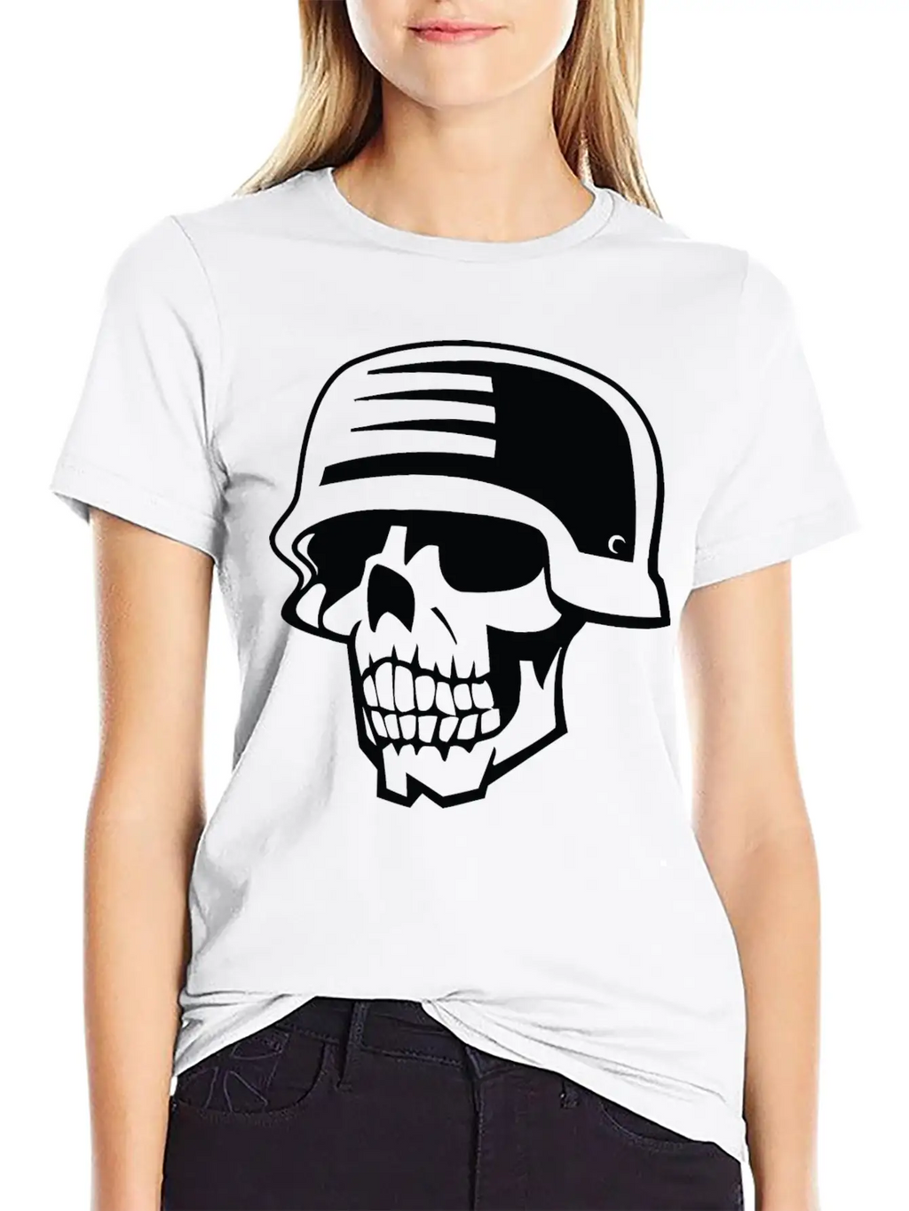 Head Army Skull Classic Cotton Tee – Unisex Comfort For Any Season