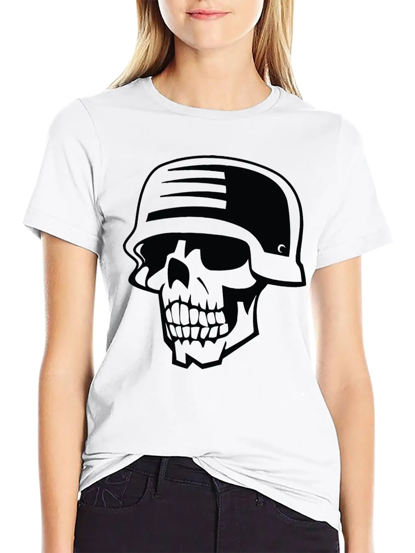 Head Army Skull Classic Cotton Tee – Unisex Comfort For Any Season