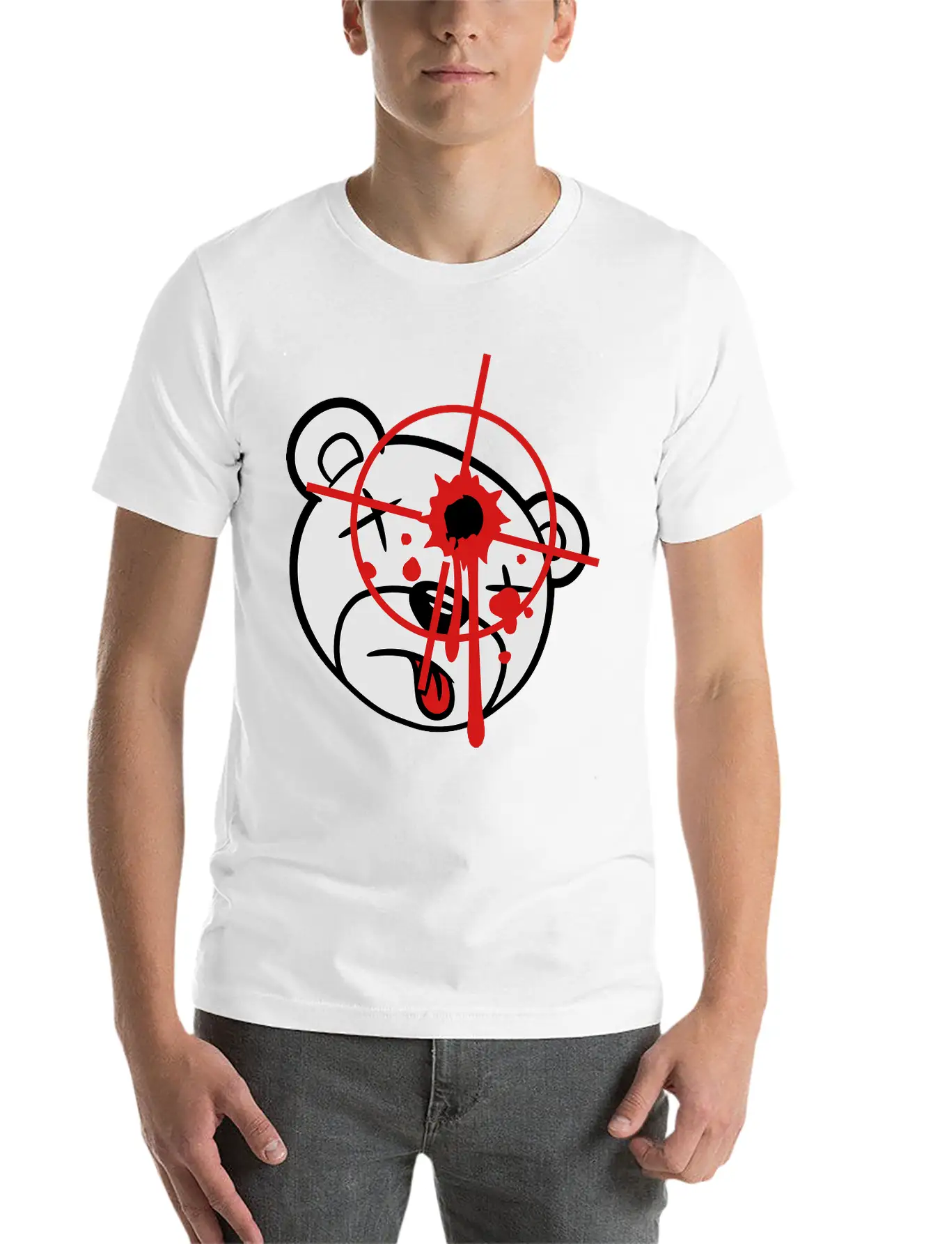 Head, Face, Shoot Headshot Killer Killer Sniper Te Basic Graphic T-Shirt – Daily Comfort In Soft Cotton