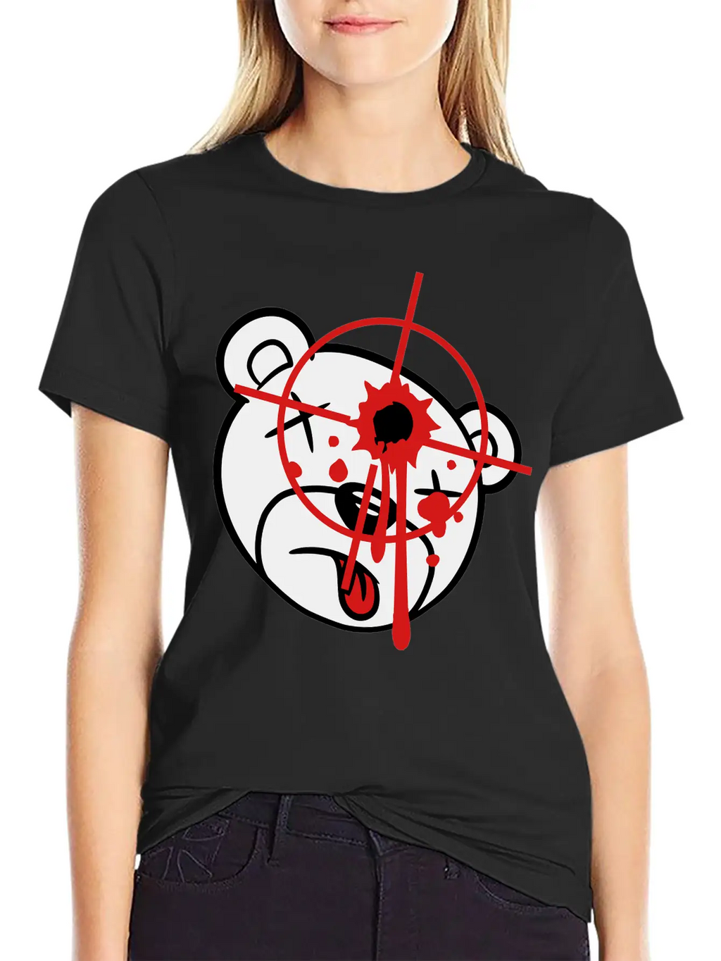 Head, Face, Shoot Headshot Killer Killer Sniper Te Basic Graphic T-Shirt – Daily Comfort In Soft Cotton