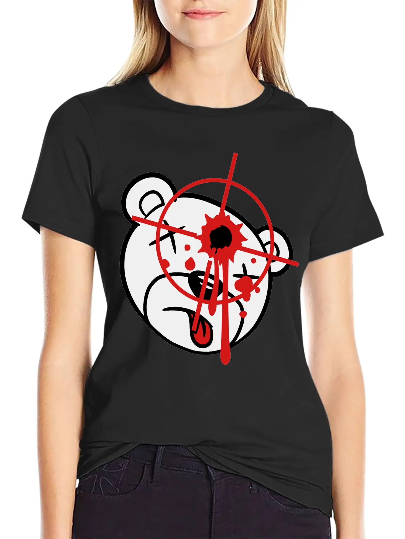 Head, Face, Shoot Headshot Killer Killer Sniper Te Basic Graphic T-Shirt – Daily Comfort In Soft Cotton