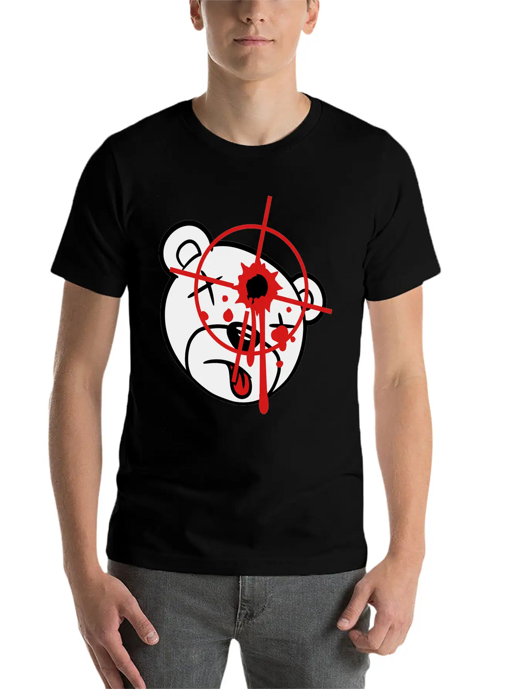 Head, Face, Shoot Headshot Killer Killer Sniper Te Basic Graphic T-Shirt – Daily Comfort In Soft Cotton