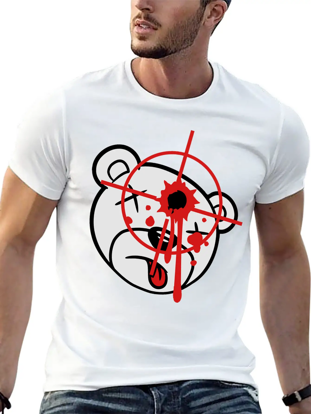 Head, Face, Shoot Headshot Killer Killer Sniper Te Basic Graphic T-Shirt – Daily Comfort In Soft Cotton