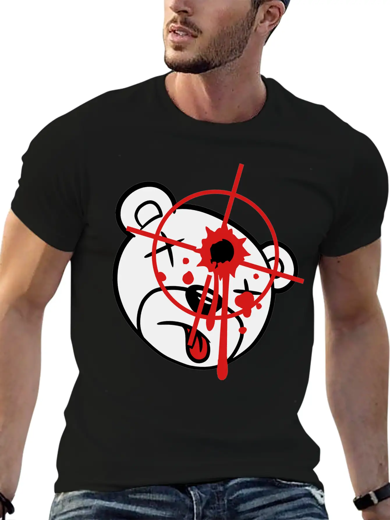 Head, Face, Shoot Headshot Killer Killer Sniper Te Basic Graphic T-Shirt – Daily Comfort In Soft Cotton