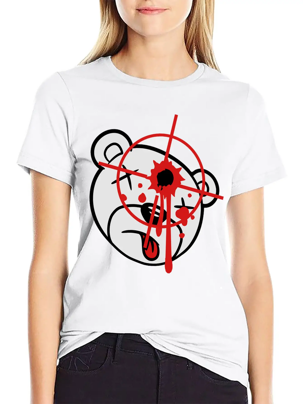 Head, Face, Shoot Headshot Killer Killer Sniper Te Basic Graphic T-Shirt – Daily Comfort In Soft Cotton