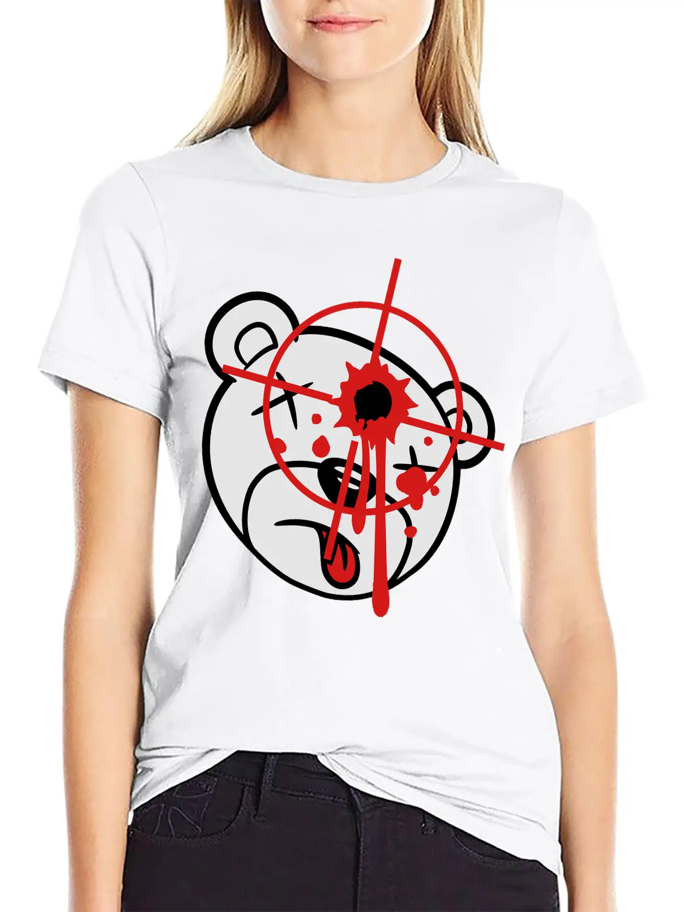 Head, Face, Shoot Headshot Killer Killer Sniper Te Basic Graphic T-Shirt – Daily Comfort In Soft Cotton