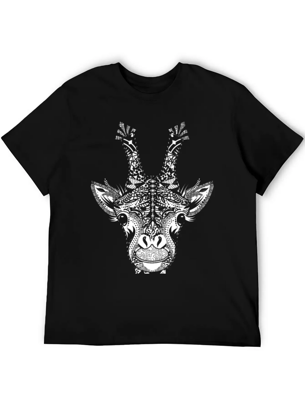 Head Of A Giraffe Stylish Everyday T-Shirt – Unisex Basic Cotton Tee