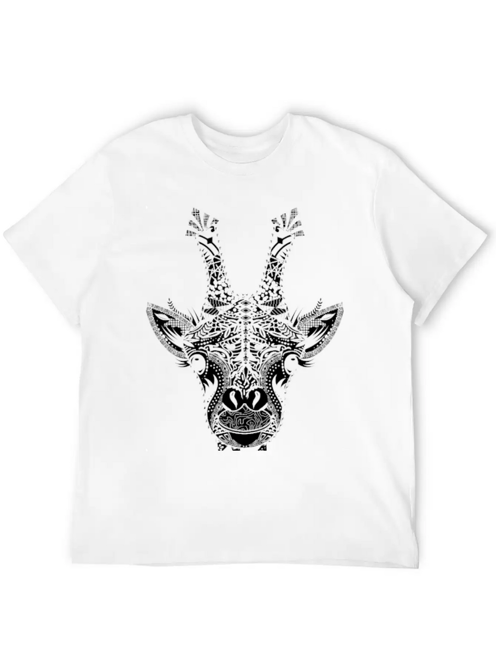 Head Of A Giraffe Stylish Everyday T-Shirt – Unisex Basic Cotton Tee