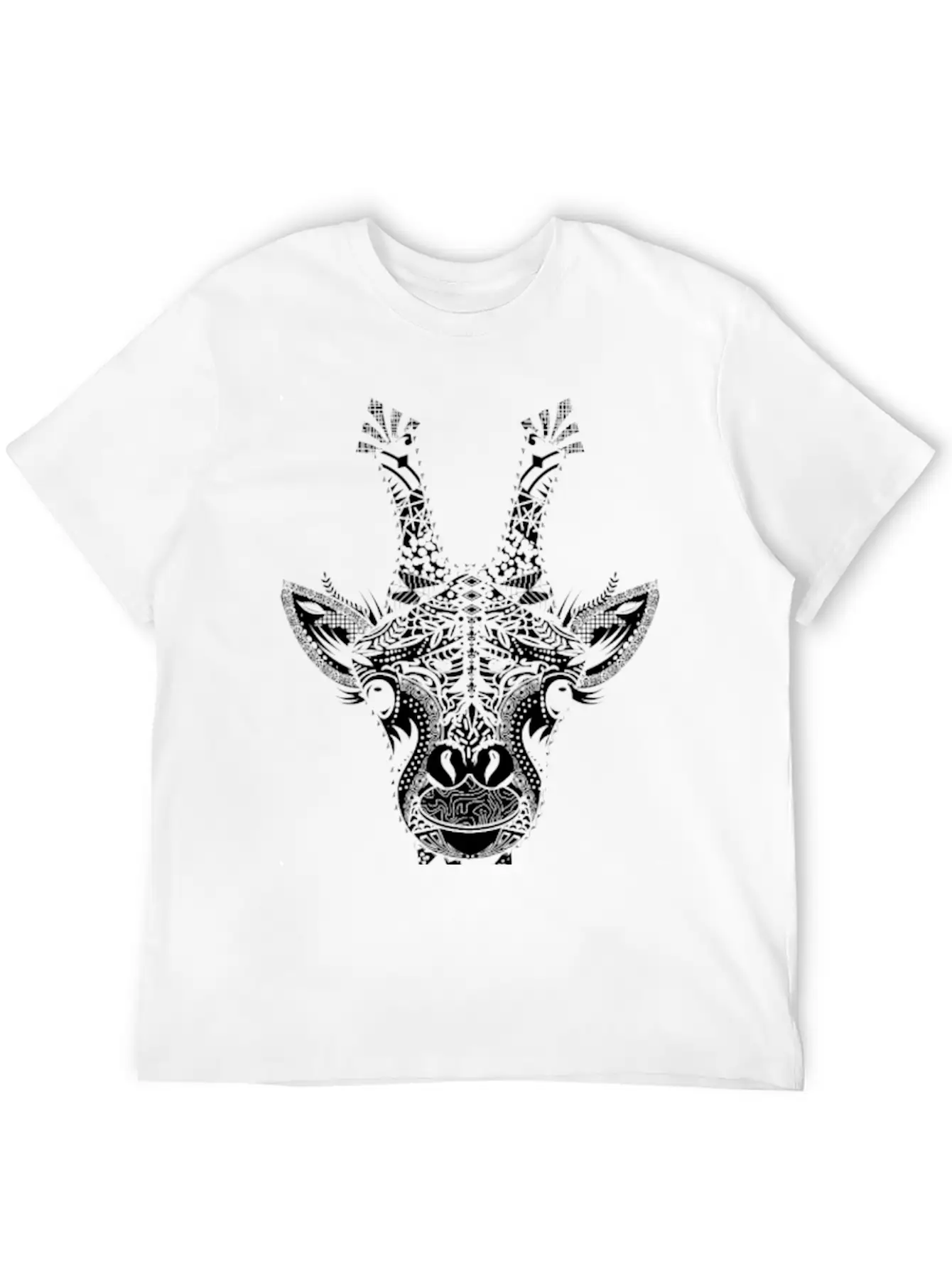 Head Of A Giraffe Stylish Everyday T-Shirt – Unisex Basic Cotton Tee