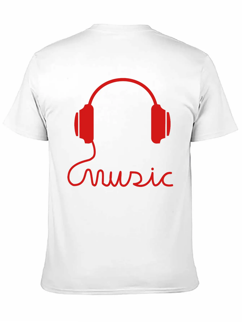 Headphone Basic Graphic T-Shirt – Daily Comfort In Soft Cotton