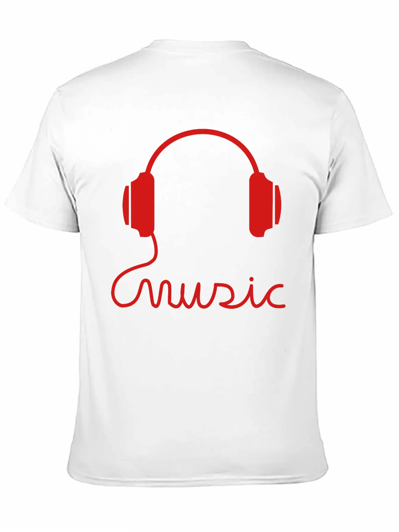 Headphone Basic Graphic T-Shirt – Daily Comfort In Soft Cotton