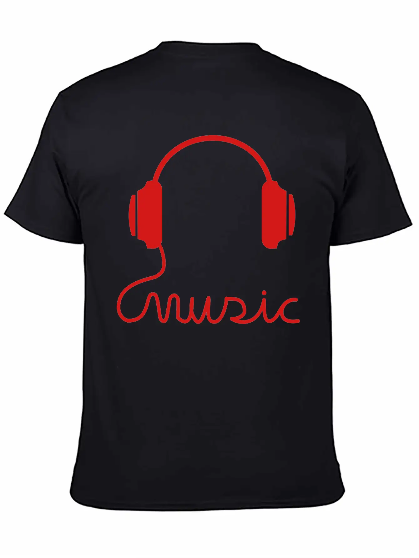 Headphone Basic Graphic T-Shirt – Daily Comfort In Soft Cotton