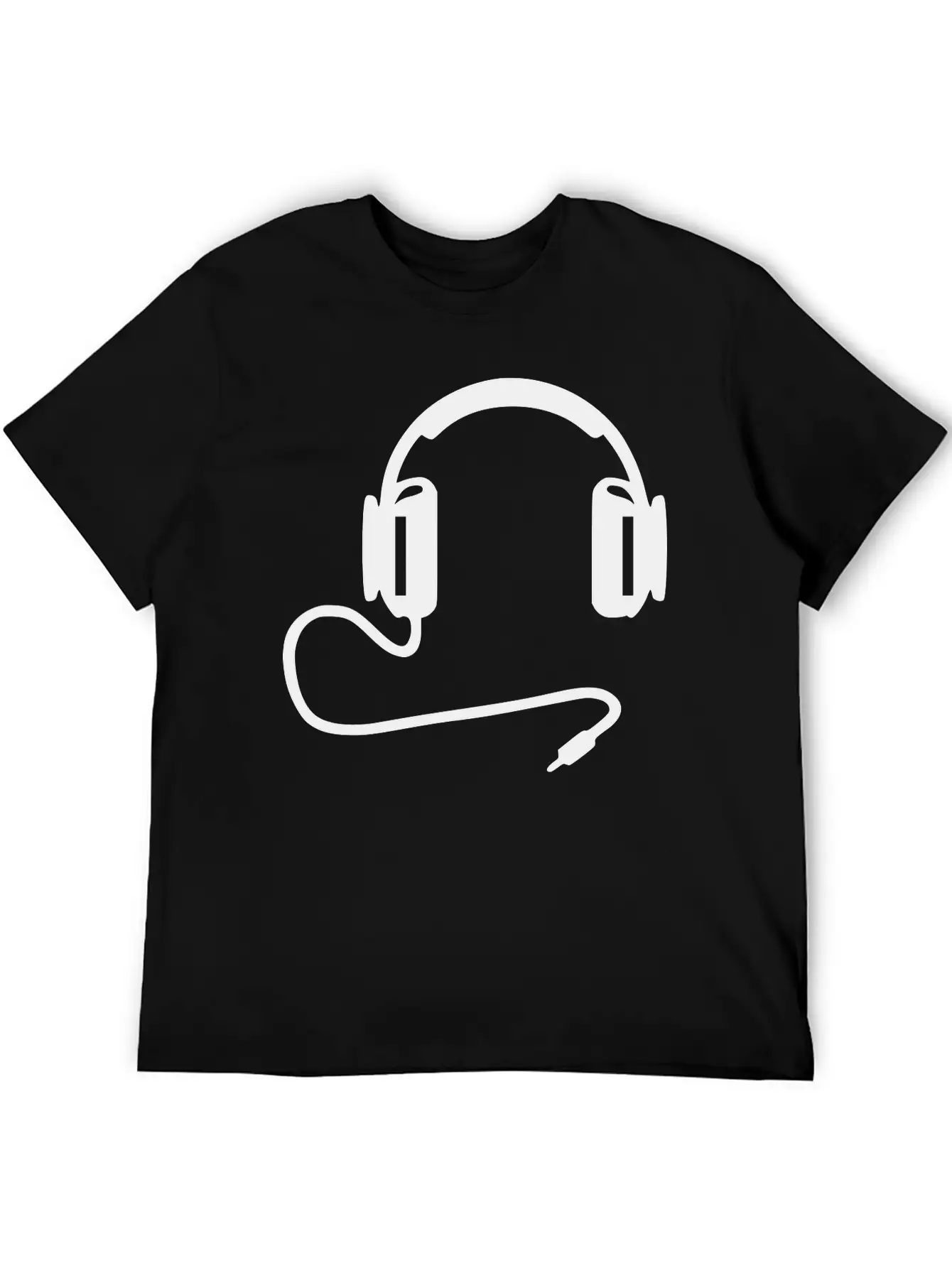 Headphone1 Basic Graphic T-Shirt – Daily Comfort In Soft Cotton