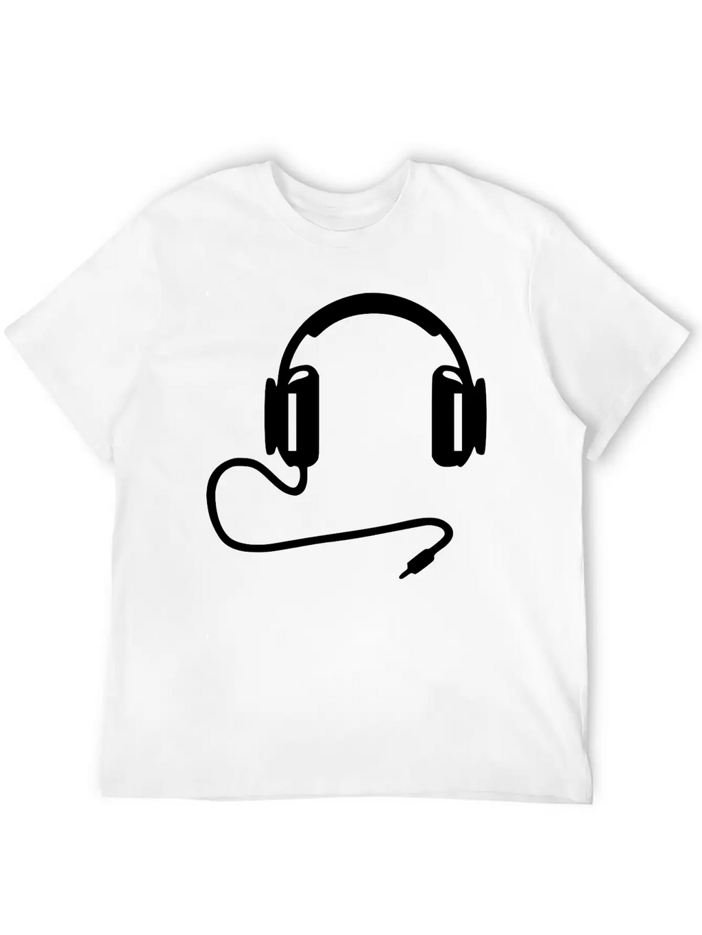 Headphone1 Basic Graphic T-Shirt – Daily Comfort In Soft Cotton
